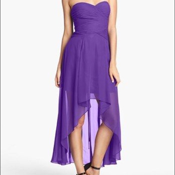 Hailey Logan hi-low dress
