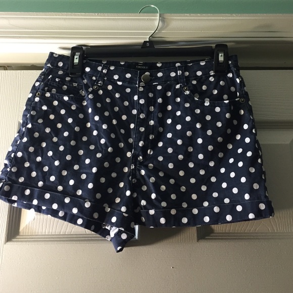 Forever 21 High- Waisted Shorts - Picture 1 of 1