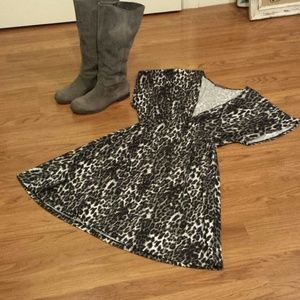 Fire LA Leopard-print Dress/Tunic