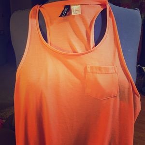 ❤️SOLD❤️Coral racer back tank maxi