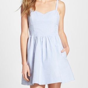 Seersucker Lilly Pulitzer dress