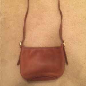 Brown coach purse