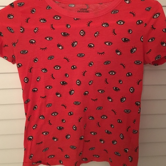 eye print tshirt