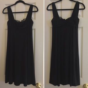 Black Nine West Dress with Lace Detail