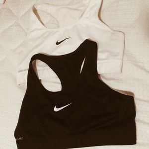 2 Nike Dri Fit sports bras