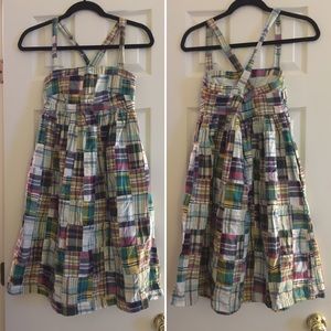Plaid J. Crew Dress