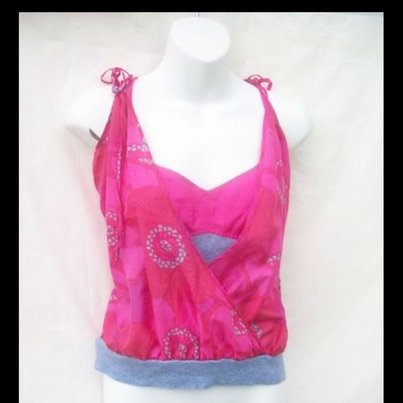 ❌SOLD❌NWT Marc Jacobs paradise pink silk top !