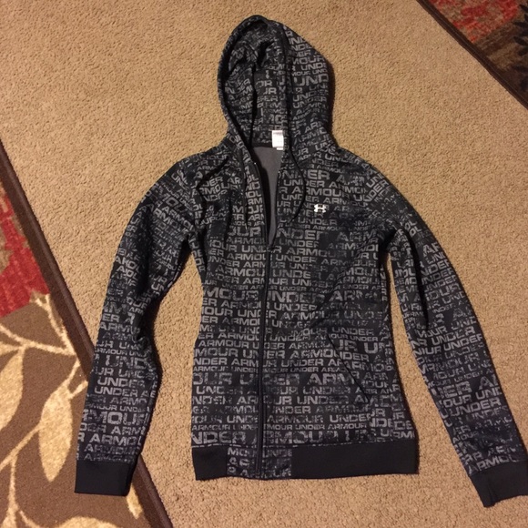 Under armour zip up hoodie