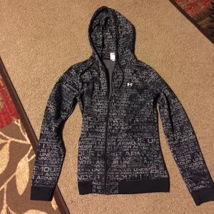 Under armour zip up hoodie