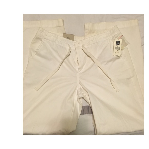 Gap linen like flare pants