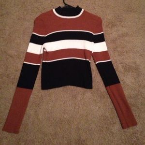 Mock neck sweater