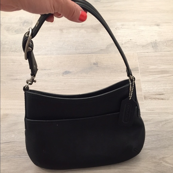 Authentic black coach purse