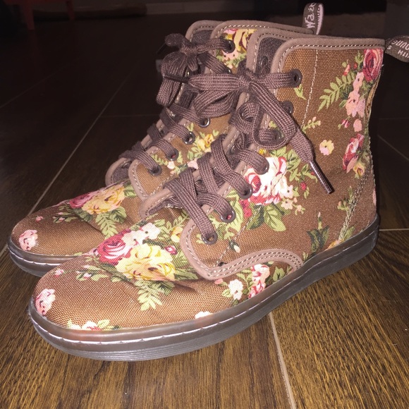 Doc Martin Floral High Tops