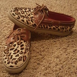 Cheetah print flats