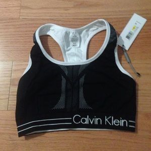 Brand new reversible Calvin Klein sports bra
