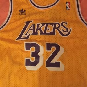 Authentic Magic Johnson Jersey Stitched