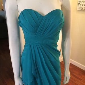 Team strapless dress