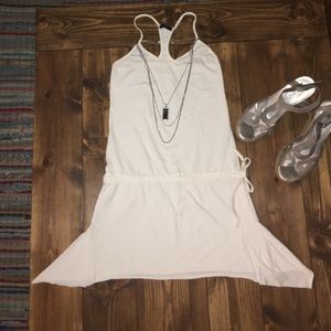 JUNGLE white Goddess Summer Dress