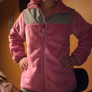 Like new! The north face thermal Denali pink