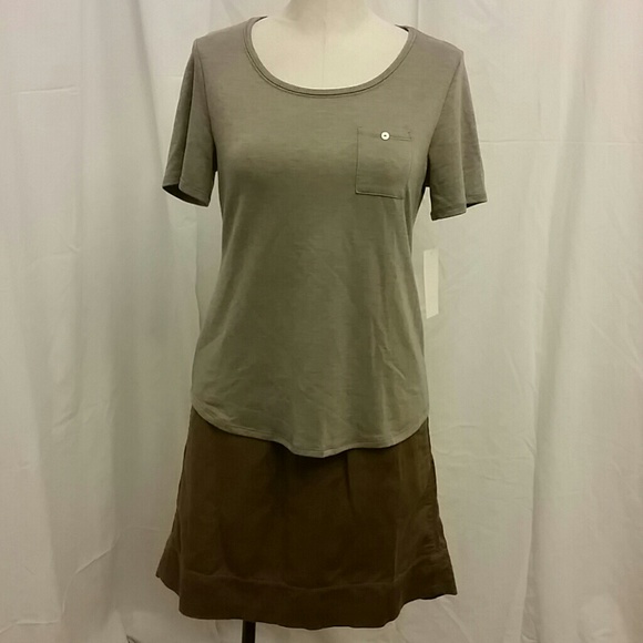 Linea Donatella Soft Gray T-shirt M
