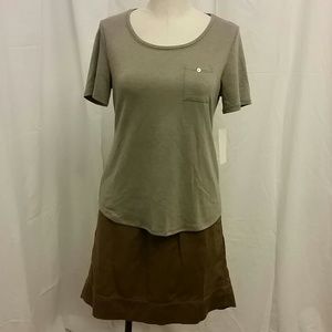 Linea Donatella Soft Gray T-shirt M