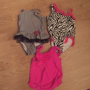 3 Baby One Piece Swim!