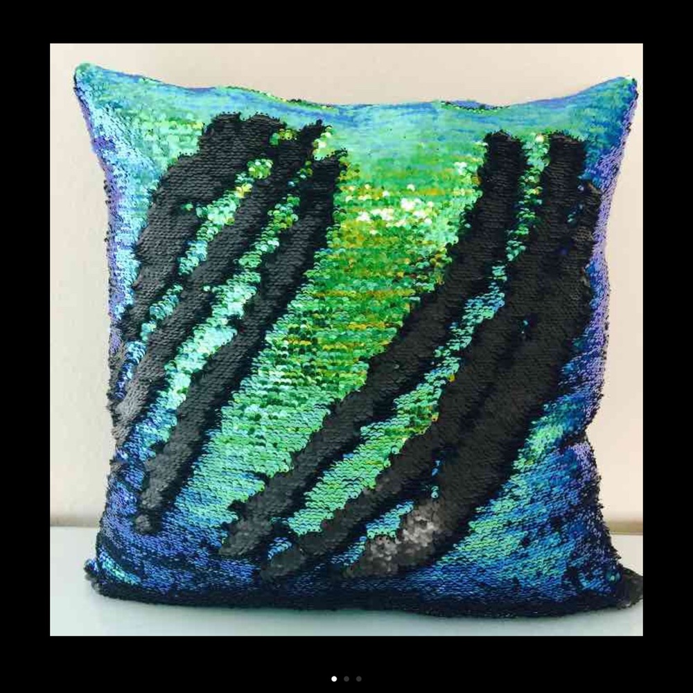 Bundle of two covers mermaid sequins pillow