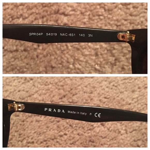 🙅🏽SOLD🙅🏽 Prada Cat Eye Swarovski Sunglasses - Picture 4 of 4