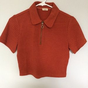 Brandy Melville Orange Adda Top