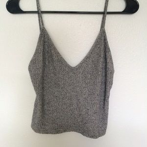 Brandy Melville Grey Joanne Tank