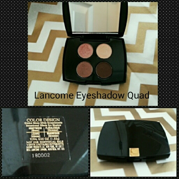 📵SOLD📵LANCOME Color Design Eyeshadow Quad