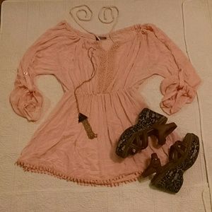 Pink Giulia Minidress