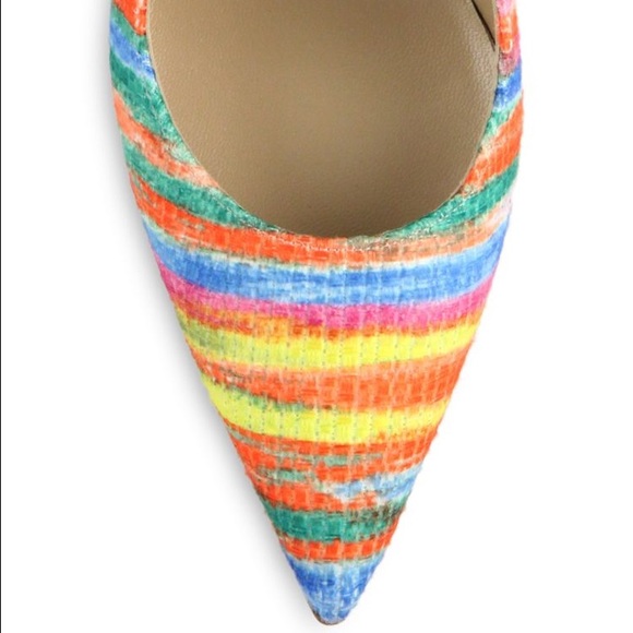 MANOLO BLAHNIK RAINBOW PUMPS - Picture 2 of 4