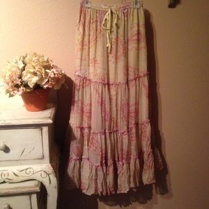 🌷 Romantic silky layered skirt 🌷