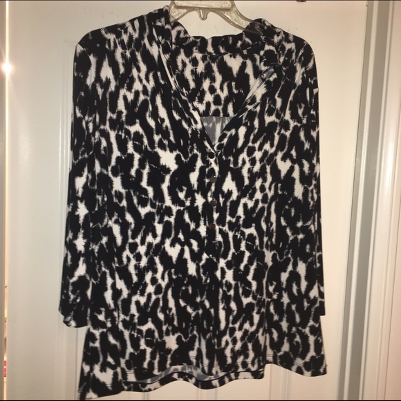 Leopard Blouse