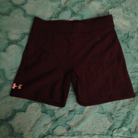 UA spandex shorts