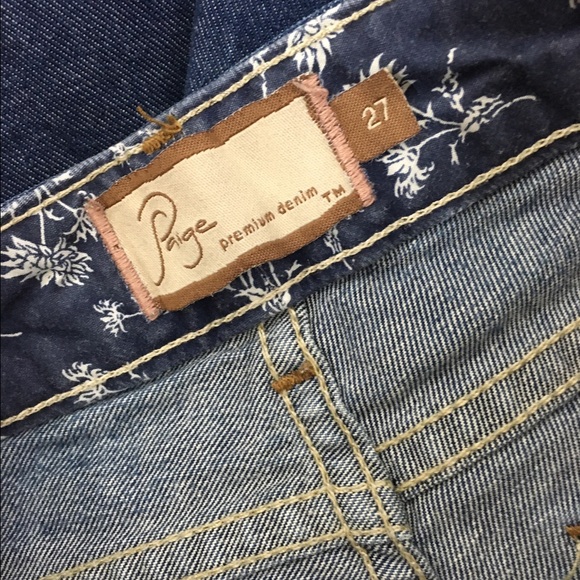 SOLD Paige "Hollywood hills" jeans - Picture 2 of 4