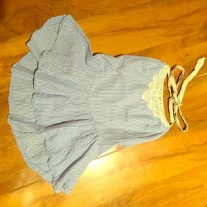 Free People Peplum Halter top