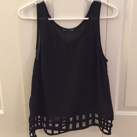 Double Zero Tops - Black dressy top