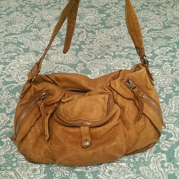 Olivia Harris soft, natural leather bag