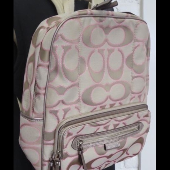 Authentic Coach Daisy Signature Backpack