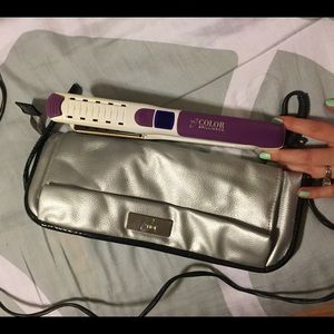 Ion color brilliance wet to dry flat iron