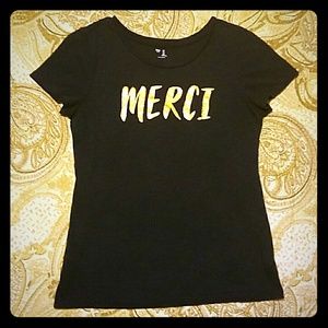 Gap "merci" tshirt