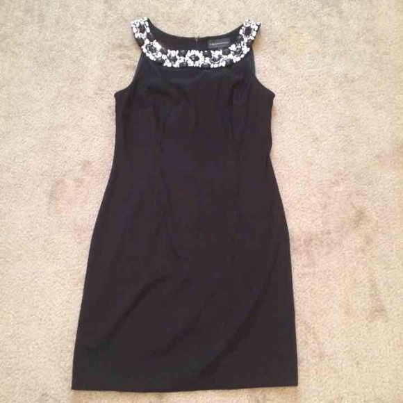 Connected Apparel Classy Black Dress SZ 12