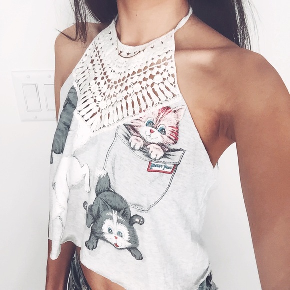 LF STORES Furst of a Kind Kitties Crochet Halter