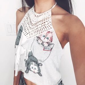 LF STORES Furst of a Kind Kitties Crochet Halter