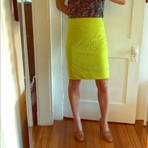 Beautiful green pencil skirt NWOT
