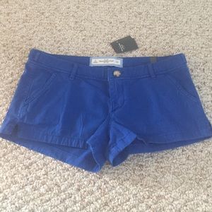 New blue Abercrombie & Fitch shorts