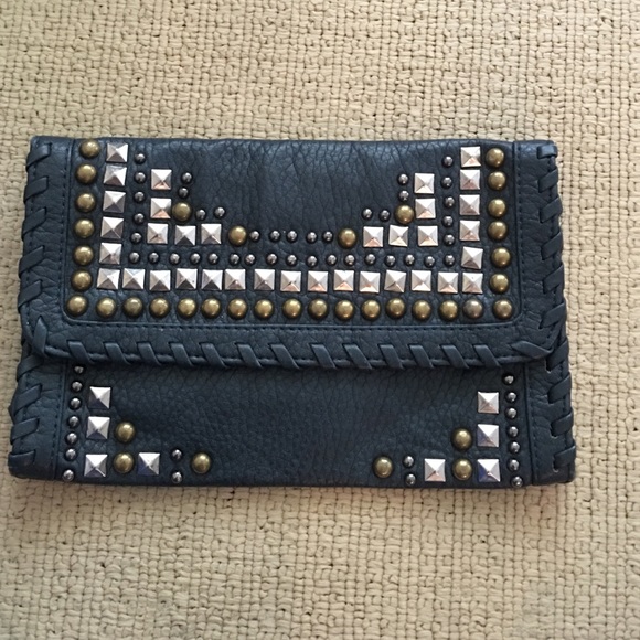 Leather clutch