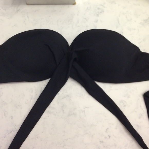 PINK victorias secret strapless bikini top!